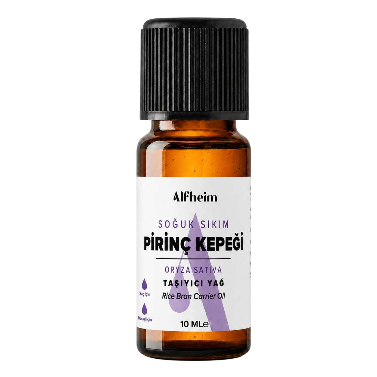 Pirinç Kepeği Yağı