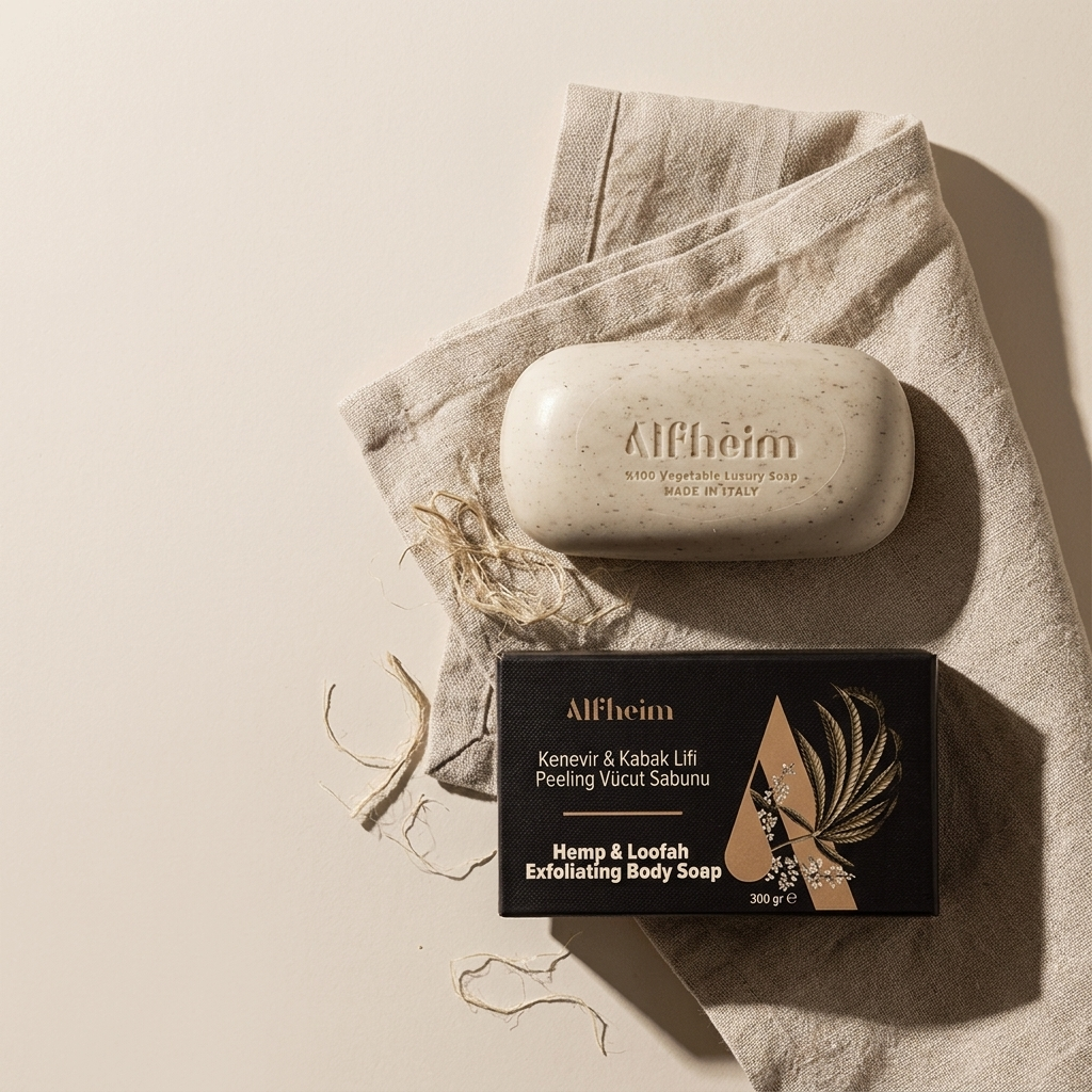 Kenevir & Kabak Lifi Peeling Vücut Sabunu