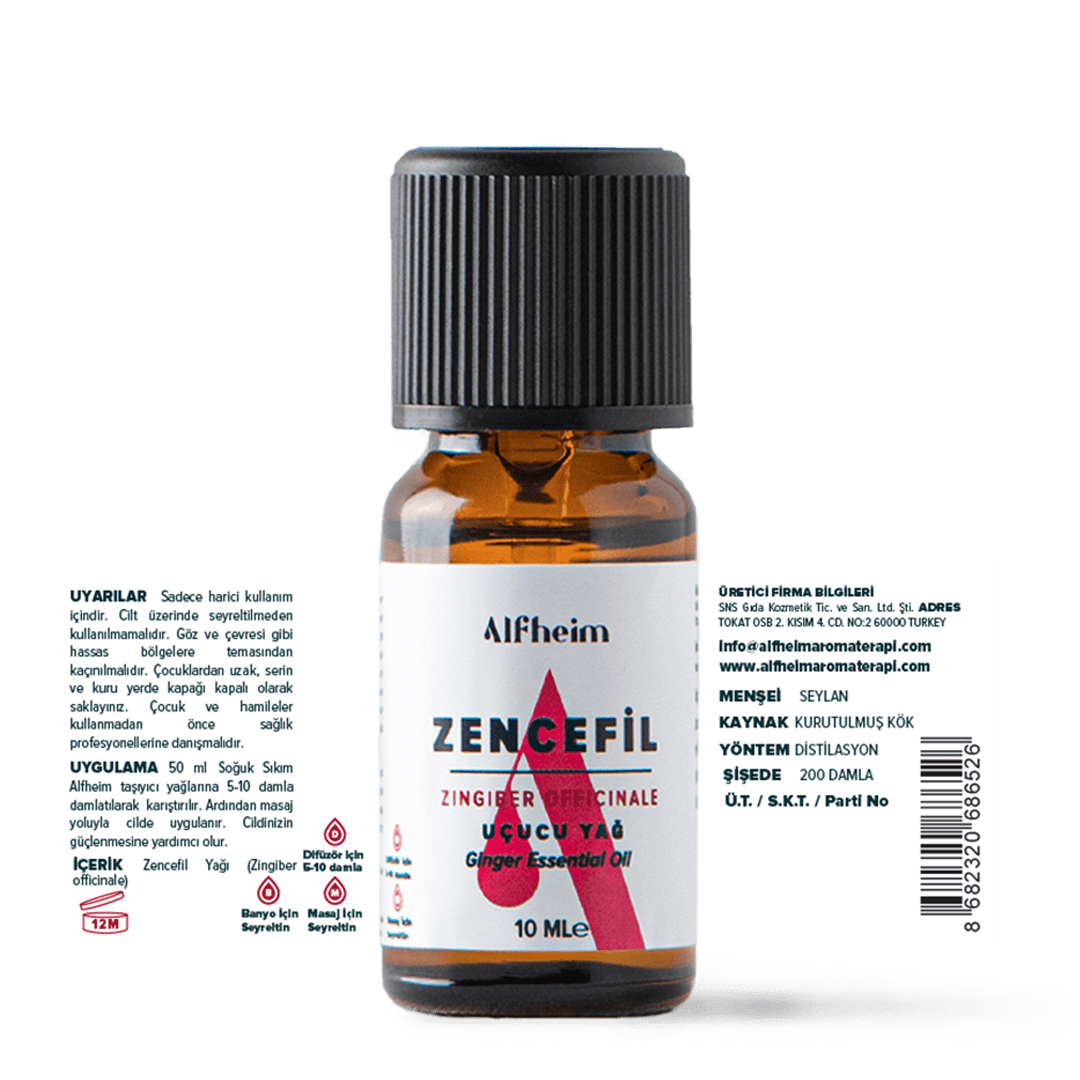Zencefil Uçucu Yağı